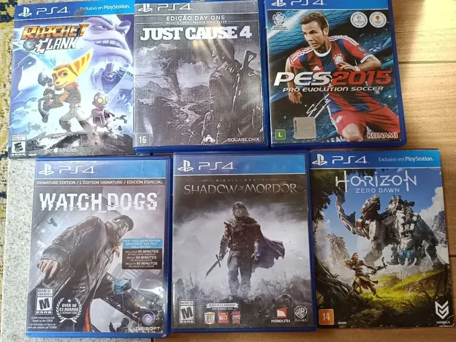 PS4 jogos 