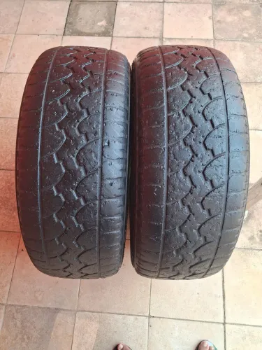 2 pneus aro 18 265 60 s10, hillux, amarok, ranger 