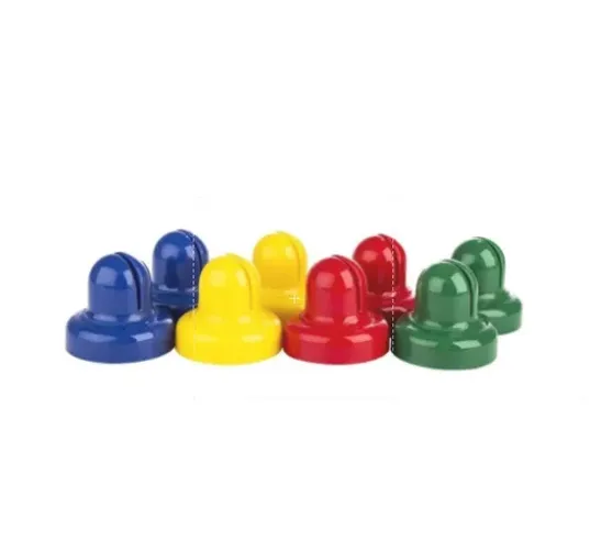 Ponteiras de Plástico para Cama Elástica (Kit com 8 Unidades)