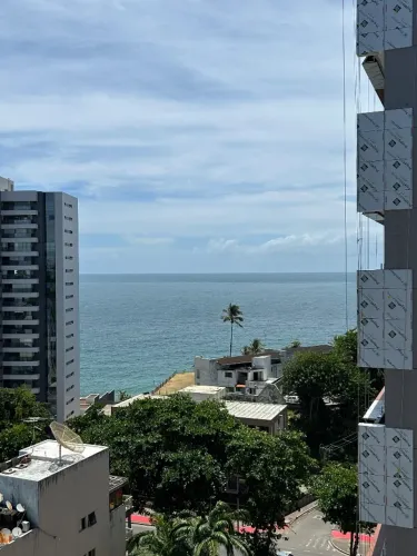 A OPORTUNIDADE ONDINA QUARTO E SALA VISTA MAR DESLUMBRANTE INFRA COMPLETA
