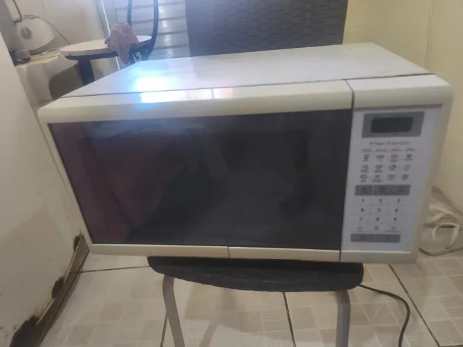 Vende se .microondas está funcionando
