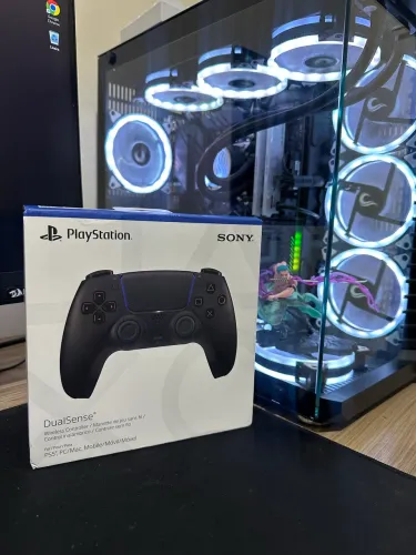 CONTROLE PS5 PRETO - LACRADO
