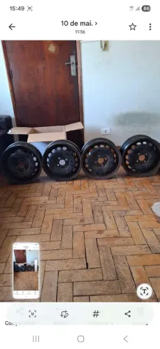 4 rodas aro 14 de ferro