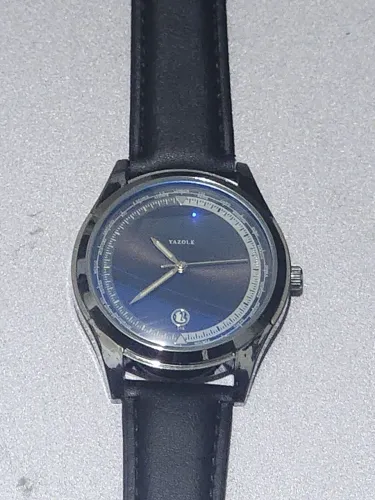 Yazole 516 fashion calendar men's watch