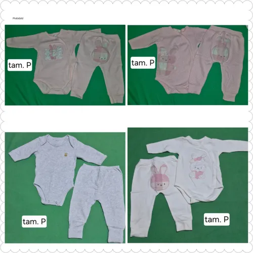 Conjunto body + calca P menina