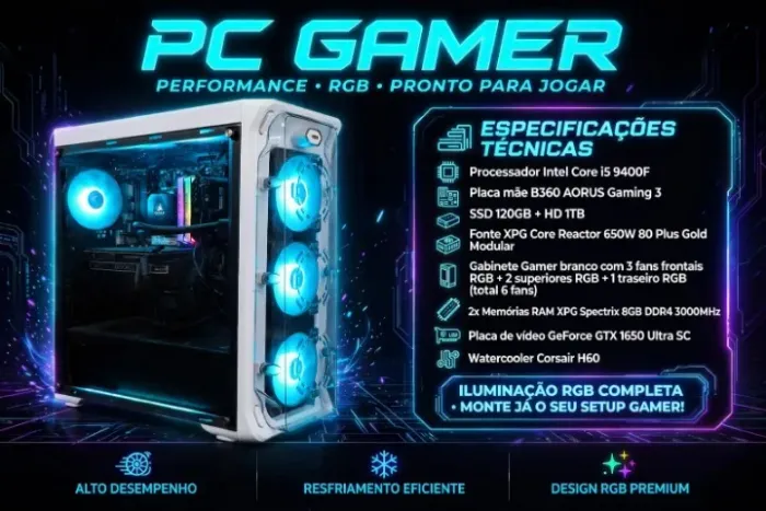Pc Gamer Completo (Não Troco)
