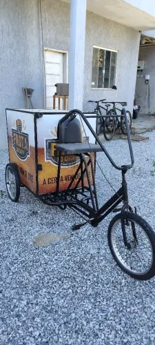 ? BICICLETA DE CARGA PARA VENDA DE CHOPP, BEBIDAS OU OUTROS PRODUTOS ?