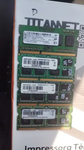 Memórias ddr3 notebook