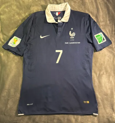 Camisa França 2014 - Modelo jogador - Ribery