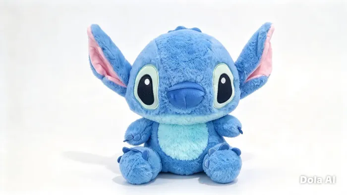 PELÚCIA STITCH OLHOS BRILHANTES 30CM