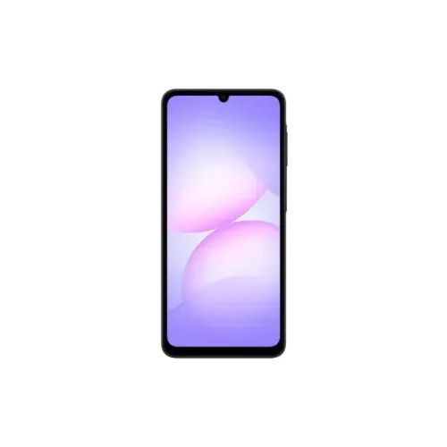 Celular Galaxy A07 Tela 6.7 128GB 4G 90Hz Câmera Dupla 50MP Preto Samsung