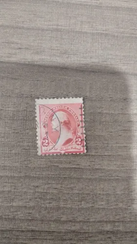 Selo postal antigo dos Estados Unidos