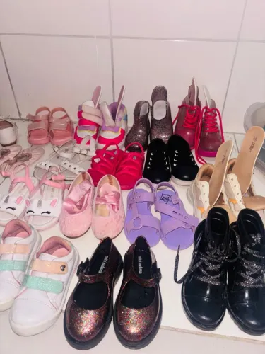 Lote sapatos infantil