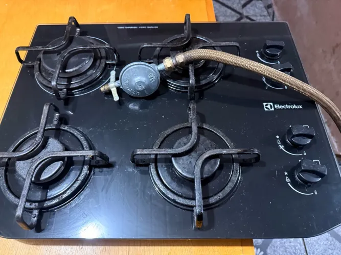 cooktop Electrolux 4 bocas com mangueira