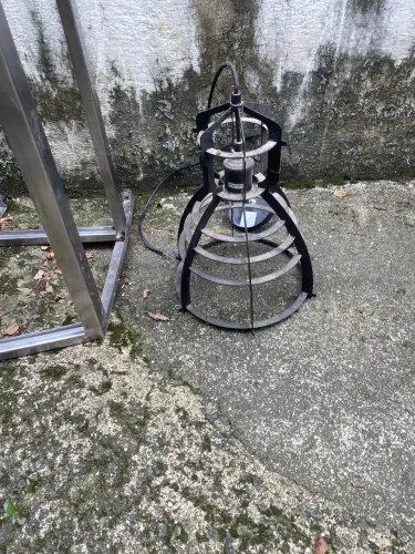 Luminária estilo medieval 
