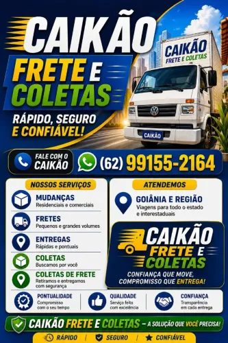 Frete/mudança/coletas