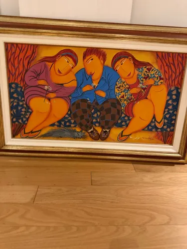 Quadro de Miriam postal