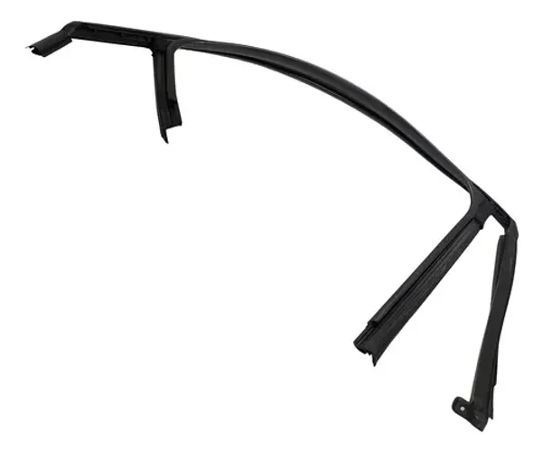 Borracha Vidro Traseiro Esquerdo Byd Dolphin Mini 2024 2025 Preto