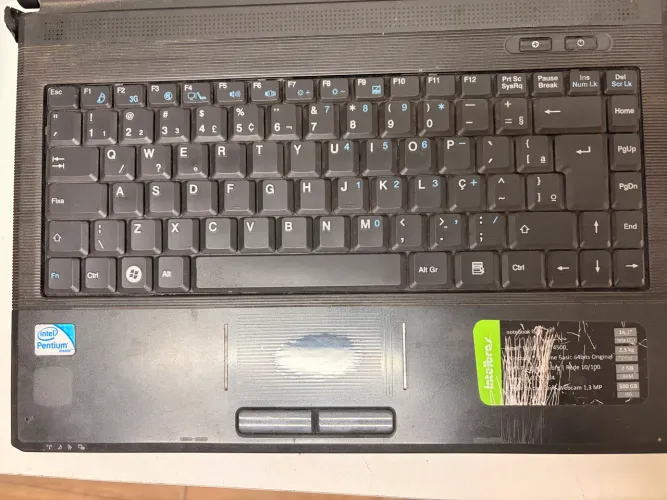 Notebook Intelbras 14.1" (Intel Pentium) - Para Uso Básico ou Retirada de Peças