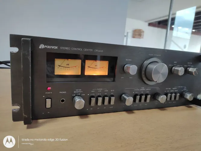 PRÉ AMPLIFICADOR CM5000 POLIVOX GRAFITE