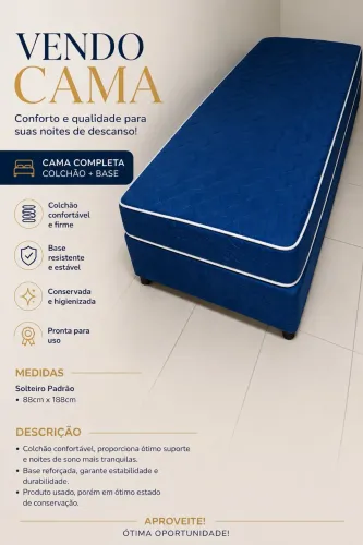 Cama de solteiro