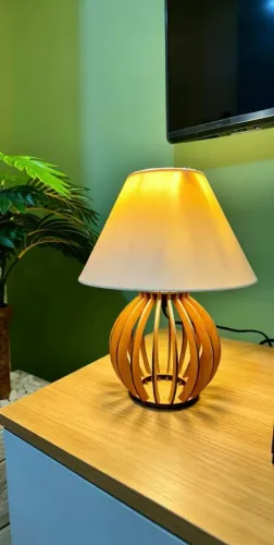 Kit 2 Abajur Clássico Cabeceira Criado Mudo Decoração Quarto