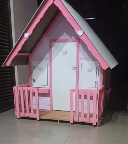 Casinha de Boneca Madeira Tratada Autoclavado