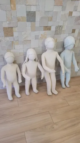 Manequins Infantil Articulado Tecido