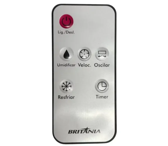Controle Remoto Climatizador Britânia BCL01F Novo