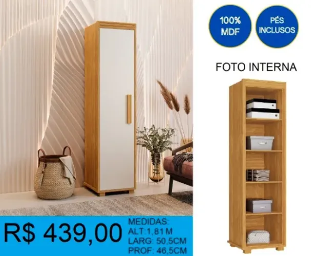 Armário mult iuso 100%mdf  - compre hoje e receba amanhã 
