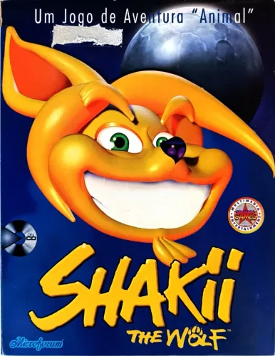 cd de jogo shakii the wolf aventura animal lacrado 142cx