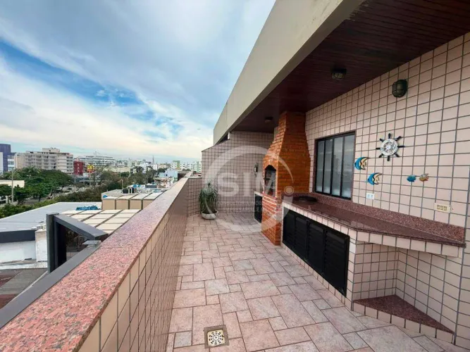 Cobertura com 3 dormitórios para alugar, 140 m² por R$ 5.500/mês - São Bento - Cabo Frio/R
