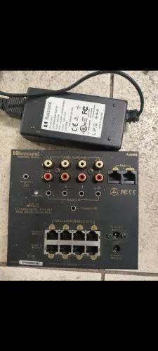 Russound A-H484 A-BUS - Hub de Áudio 4 Fontes / 4 Zonas<br>Preço: