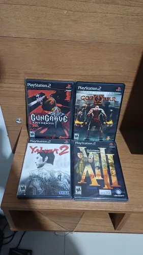 Lote Jogos Originais Playstation 2