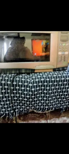 Micro-ondas Panasonic com pequeno defeito