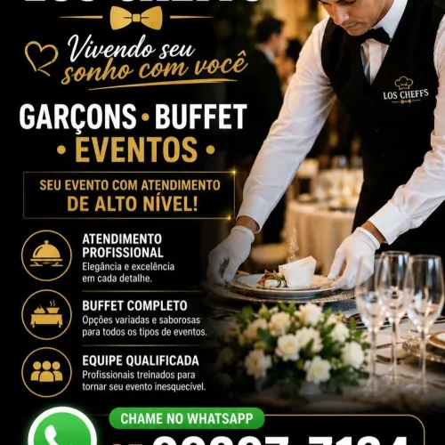 Los Cheffs | Garçons e Cozinha para Eventos