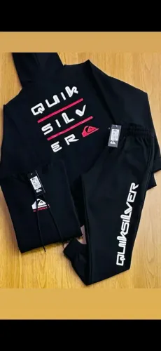 Blusa de frio, calça de frio conjunto de moletom quiksilver 