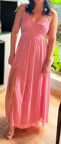 VESTIDO DE MADRINHA / CASAMENTO Rose