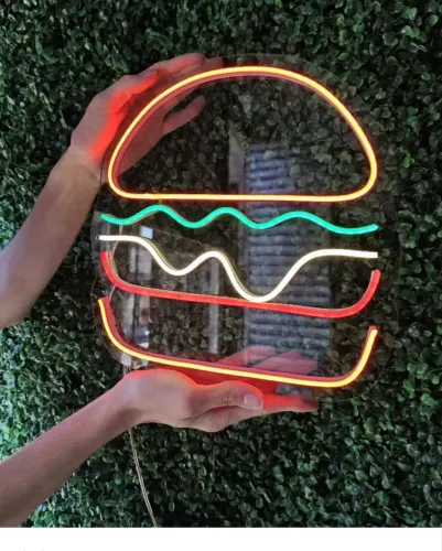 Led para hamburgueria