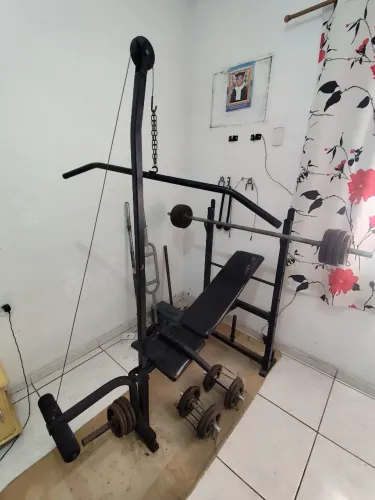 Aparelho de Musculação Completo.