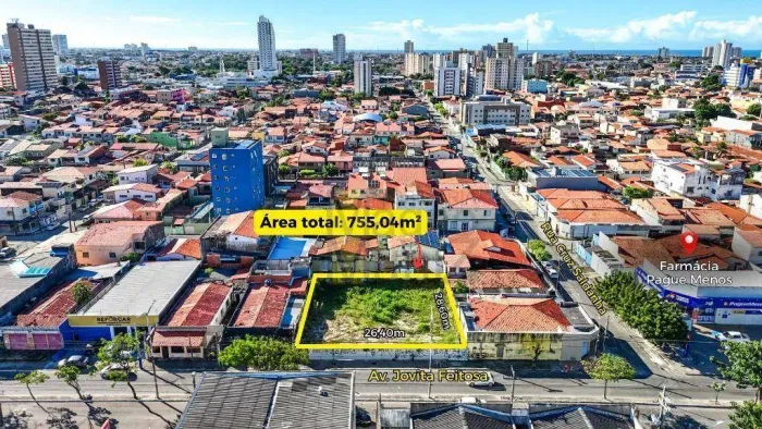 Terreno à venda, 755 m² por R$ 2.550.000,00 - Parquelândia - Fortaleza/CE