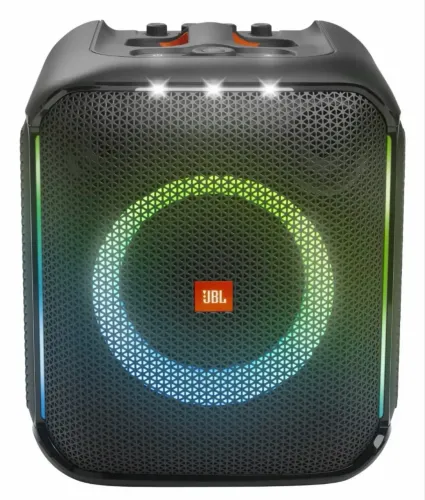 Caixa De Som Bluetooth Partybox Com 2 Mic - Jbl Cor Preto