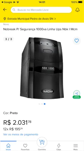 No Break NBK-1000