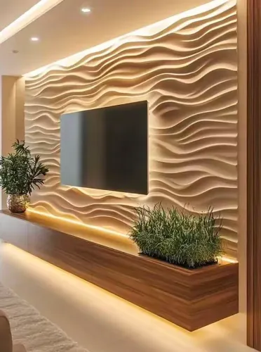 DECORAÇÃO EM 3D E PVC