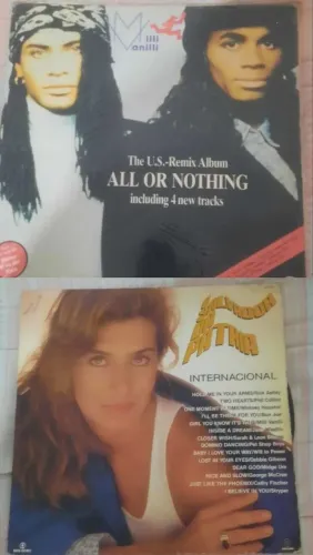 Disco de vinil sortidos, lote ou unidade.
