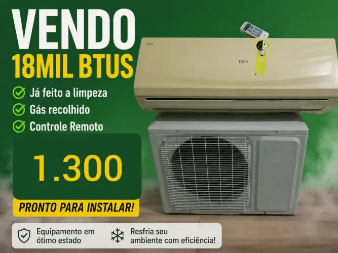 Ar Condicionado 18.000 btus