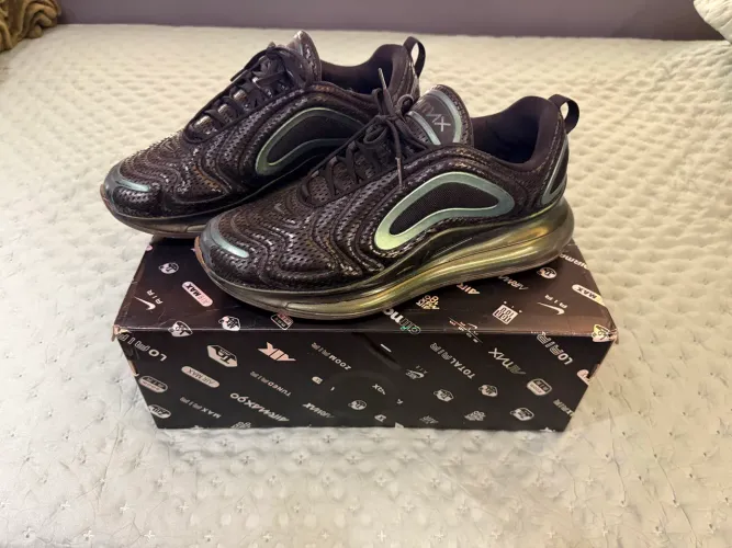 Air Max 720 Preto Metálico