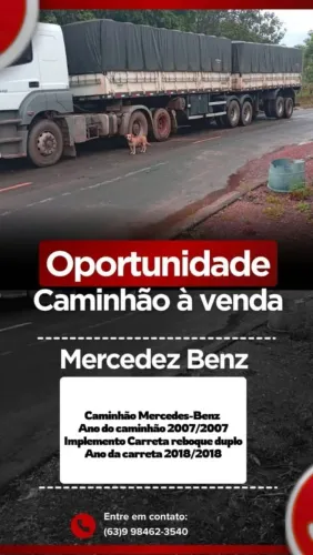 Caminhão Mercedes- benz