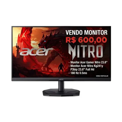 Monitor Acer Nitro 24pol 0,5 ms premium