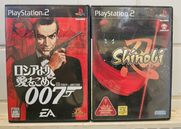 Combo - 007 e Shinobi (PS2)